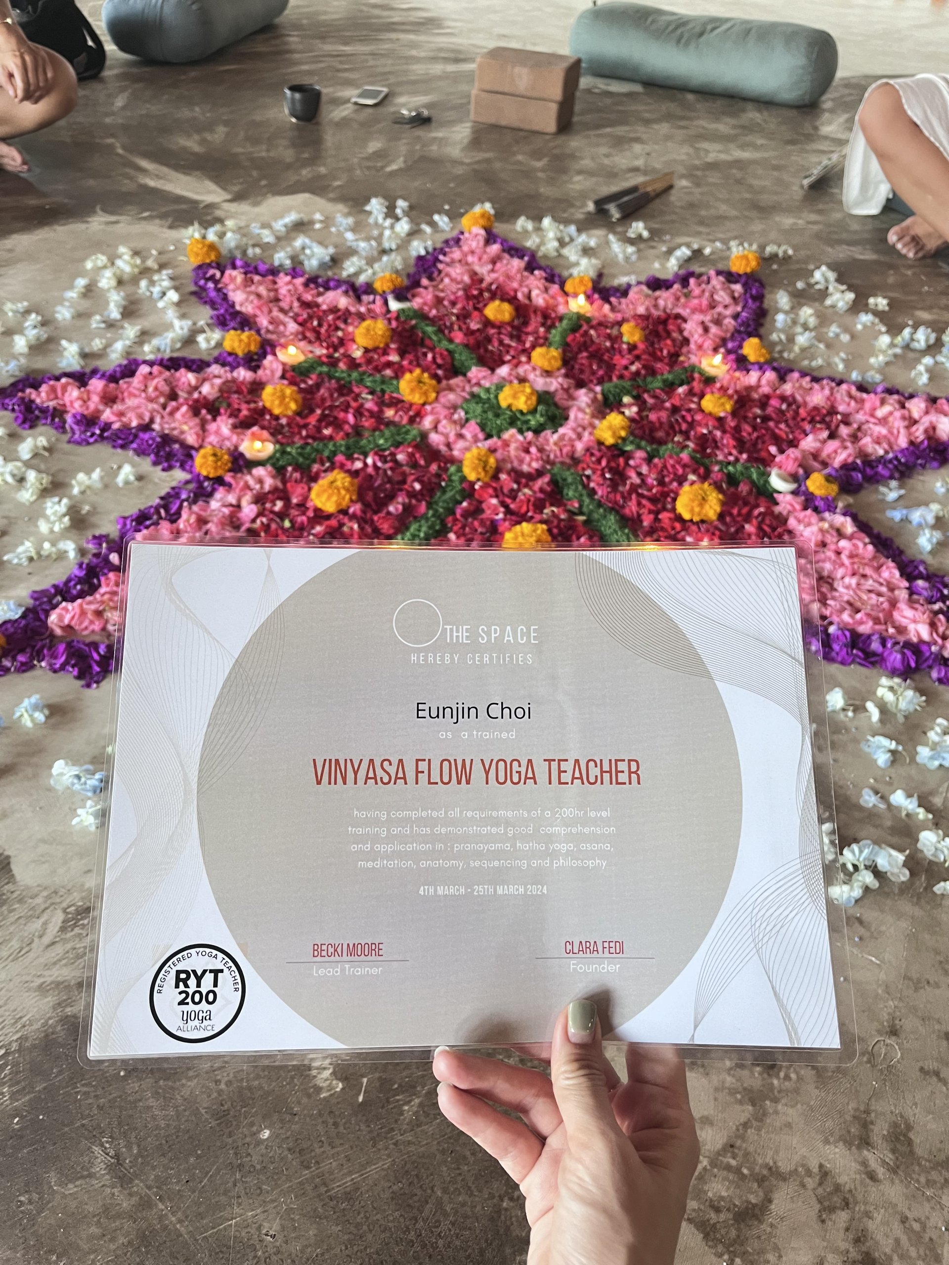 발리 요가지도자 자격증